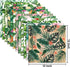 24 Sheets Tropical Plants Pattern Paper Set, 12"x12" Tropical Palm Leaves Patterned Cardstock Paper Tropical Flowers Scrapbooking Supplies Paper O...