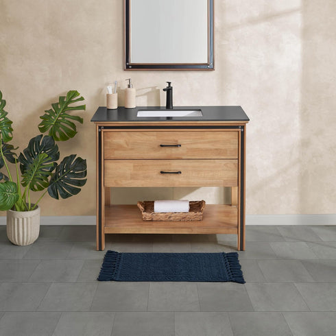 French Connection Nellore Bathroom Rugs, Woven and Beaded Bathroom Mats, Durable Bath Rugs, Thick Bath Mats for Bathroom and Shower Rugs, 17" x 28...