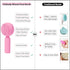 Silicone Facial Cleansing Brush 2 in 1 Silicone Facial Scrubber Manual Exfoliating Facial Brush Face Cleanser Face Exfoliator Ultrafine Bristles f...