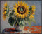 Posterizer 1 pcs-floral- plants design for nature lovers-oil painting style 4-Floral & Botanical Art-Landscape & Nature Art-Decor for Home & Offic...