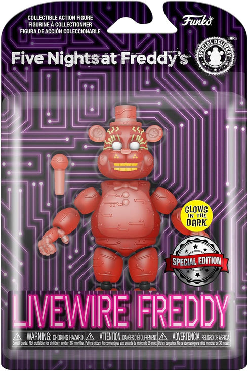 Funko Pop! Five Nights at Freddy's Livewire Freddy - Glow in The Dark Limited Edition Exclusive...
