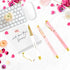Boss Lady Girl Boss Pen Set with Inspirational Motivational Quotes, Chic Motivational Pens for Women, Cute Fancy Ballpoint Pen Sets - Ideal Office...