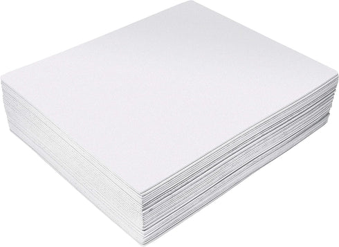Better Office Products White EVA Foam Sheets, 30 Pack, 2mm Thick, 9 x 12 Inch, White Color, for Arts and Crafts, 30 Sheets Bulk Pack...