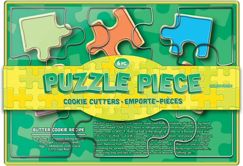 Fox Run Cookie Cutter Set, Puzzle Pieces Cookie Cutter Set...