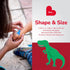 BioSwiss Bandages, Dinosaur Shaped Self Adhesive Bandage, Latex Free Sterile Wound Care, 50 Count...