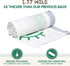 KC’s Compostable Tall Kitchen Trash Bags 13 Gallon, 25 Bags | Easy-Tie Drawstring Closure, 3X Extra Durable & Plant-Based Compostable Garbage Bags...