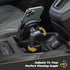 Scosche GHCUPM-SP1 GravityDrop Cup Phone Holder Mount with Phone Weight Triggered Adjustable Arms, Universal for Most Vehicle Cup Holders, Black...