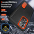 BaHaHoues for Samsung Galaxy S24 Case, Samsung S24 Phone Case with Built in Kickstand, Shockproof/Dustproof/Drop Proof Military Grade Protective C...