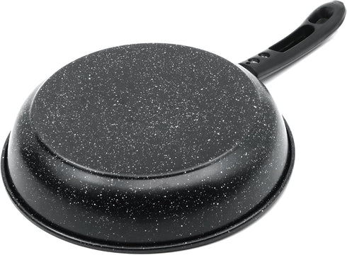 Stone Pan 10" Non-Stick Frying Pan skillet with Mineral/Diamond Coating for Long long-lasting nonstick Frying, Skillet for Cooking with Stay Cool ...