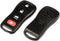 Dorman 13616 Keyless Remote Case Compatible with Select Nissan Models, Black...
