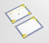Recipe Cards, 4x6 Inches, 50 Fill-in-the-Blank Cards for Recipe Box (Mediterranean Lemon)...