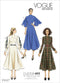 Vogue V9327E5 Easy Women's Partially Lined Dress Sewing Patterns, Sizes 14-22, White...