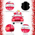 12 Pieces Valentine‘s Day Refrigerator Magnets Holidays Magnetic Stickers Love Heart Refrigerator Decorative Magnets Cupid Red Lips Locker Dishwas...