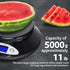 Smart Weigh Food Kitchen Scale with Bowl,11lb x 0.1oz / 5000 x 1grams, Digital Weight Scale for Baking,Cooking for Ounces and Grams...