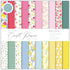 CRAFT CONSORTIUM LTD Craft Consortium Double-Sided Paper Pad 6"X6" 40/Pkg-Bright Blooms, 20 Designs, White...