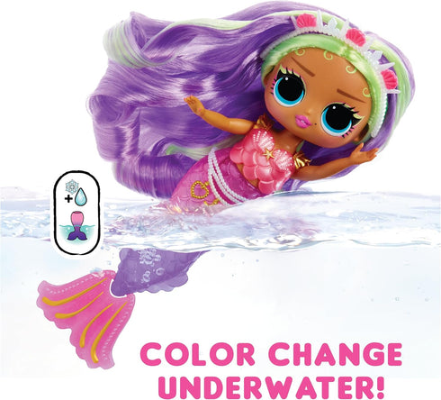 LOL Surprise Tweens Mermaid Cleo Clove Fashion Doll with Color Changing Tail, Movable Fin, and Beautiful Accessories – Toy Gift for Kids Ages 4+...