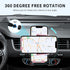Wireless Car Charger Mount,MAX 15W Qi Fast Charger, Wireless Car Charger Air Vent, Automatic Clamping Phone Holder for iPhone 13/12/11//XS/XR/8, S...