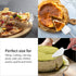10 Pack Stainless Steel Cake Server, Stainless Steel Pie Machine Cake Rack Handle Scraper Slot Pizza Machine Cutting Knife Professional Shovel Ser...