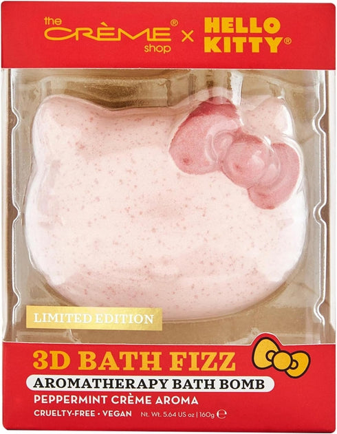 The Crème Shop x Hello Kitty Bath Bombs: Fizzing, Soothing, Moisturizing, Aromatherapy, Relaxation, Spa-Like Experience for Silky Smooth Skin (Pep...