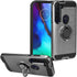 for Motorola Moto G Stylus XT2043, Moto G Power XT2041 (2020 Version) - Hybrid Phone Case w/Ring Stand - RS2 Gray...