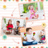 Leitee 6 Pcs DIY Mini Wooden Maracas Rattles Egg Shaker Kids Musical Party Favor Baby Shaker Sand Hammer Toy, Assorted Designs, Maracas for Kids, ...