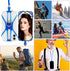Universal Phone Lanyard, Cell Phone Lanyard Neck Strap 2 in-1 Phone Strap with Finger Ring Holder Compatible with Most Smartphones (Blue)......