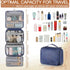 Elviros Toiletry Bag Hanging Travel Organizer for Men and Women, 3 in 1 Multifunctional Large Makeup Cosmetic Case for Toiletries Accessories, Wat...