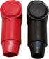 (Red & Black) 3/8" Stud Terminal Cover - Electrical Battery Connection Insulator (2 Pack)...