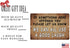 Rogue River Tactical Funny Sarcastic Metal Tin Sign,12x8 Inch, Wall Décor- Man Cave Bar A Good Laugh...