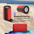 BluetoothSpeakers,Waterproof Wireless Speaker, Portable Speaker,Bluetooth 5.3, RGB Lights,Booming Bass,Bluetooth Pairing, Multiple Series connecti...