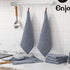 Cotton Kitchen Dish Cloths, 6 Pack Super Absorbent and No Lint Waffle Weave Dish Towels, Fast Drying Dish Rags for Washing Dishes, 12 x 12 Inch, D...