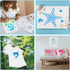 20 Pieces Sea Ocean Creatures Stencils Reusable Sea Animal Stencil for Painting on Wood, Wall, Fabric, Signs, Home Decor, Pillows, DIY Art Scrapbo...