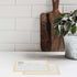 C.R. Gibson Bloom Double Sided Recipe Card Set, 4" W x 6" L, Yellow...
