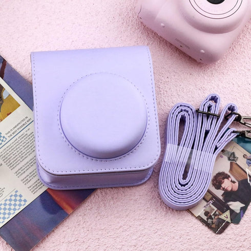 Frankmate Protective Case Compatible with Fujifilm Instax Mini 12 Instant Film Camera with Accessory Pocket and Adjustable Strap...
