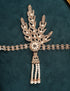Cizoe Art Deco 1920s Flapper Great Gatsby Leaf Wedding Bridal Tiara Pearl Headpiece...