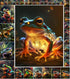 Decoupage Paper Pack (35 Sheets 6"x8") Amazing Frogs FLONZ Pictures Illustration Cards for Decoupage, Craft and Scrapbooking...