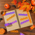 6 Rolls Halloween Tapes, Hollow Pumpkin Tape Holographic Decorative Tape Stickers for Scrapbook Gift Wrapping DIY Crafts Halloween Holiday Decor (...