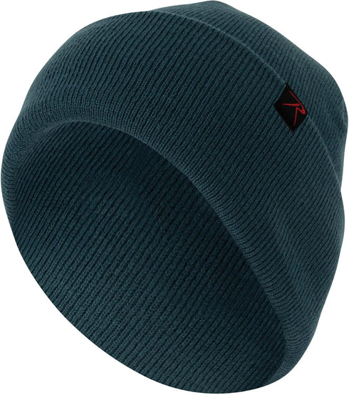 Rothco Deluxe Fine Knit Watch Cap – Warm Beanie Hat for Winter Activities and Outdoor Adventures – Cadet Blue...