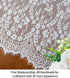 ShinyBeauty Lace-Table-Runner 30x120-Inch White Lace Table Cloth Runner Vintage Lace Table Cover Rustic Runner Party Tablecloth Floral Embroidered...