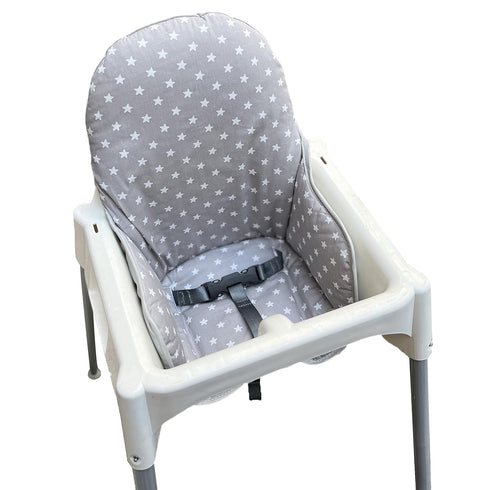 Cotton Seat Covers for IKEA Antilop Highchair,Cotton Surface and Cotton Padded,Forest Pattern Foldable Baby Highchair Cover for IKEA Child Chair C...