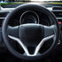 Spurtar Steering Wheel Cover 14"-15" Anti-Slip Car Steering Wheel Protector, Soft Odorless Silicone Leather Texture Steering Cover, Great Grip Cov...