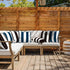 LVTXIII Outdoor Pillow Covers Set of 2, Patio Waterproof Throw Pillow Cases Fade Resistant Accent Pillow Covers for Spring Summer Garden Decoratio...
