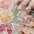 Colorful Rose Flower 3D Nail Rhinestone Jewelry Mixed Pearl Beads Nail Arts Charms Party DIY Craft Supplies...