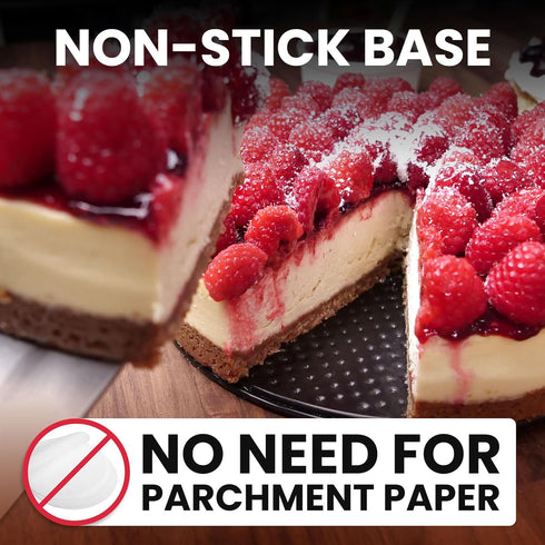 Zulay Premium Springform Pan 9-Inch Nonstick Cheesecake Pan with Removable Bottom, Leak-Proof Design, No Need for Parchment Paper – For Baking Cak...