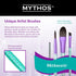 Royal & Langnickel Mythos, 4 pc Mermaid 304 Shader Craft Brush Set for All Painting Mediums...