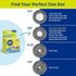 Glue Dots Clear Dot Roll, Ultra Thin .375" 300/Pkg - 174922...