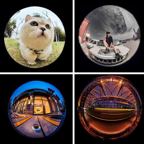 210° Fisheye Lens, Professional Cell Phone Lens for iPhone,Samsung,Pixel,BlackBerry,Ipad,Notebook,Etc,Fish Eye Lens...
