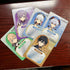 60PCS TCG Deck Cards,55PCS Ultra Rare Cards and 5Pcs Random UTR with Gilded Text English Version TCG Collection Kamisato Ayaka ZhongLI, Collectibl...