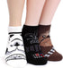 Star Wars Socks Collection, 4 Pairs, Low-Cut, One Size Fits All...