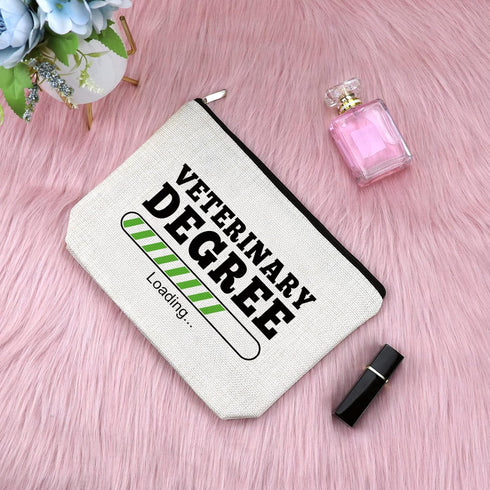 Veterinarian Graduation Gifts Veterinary Technician Makeup Bag Vet Tech Gift for Women Cosmetic Bag Best Veterinarian Gift Thank You Gift for Vet ...